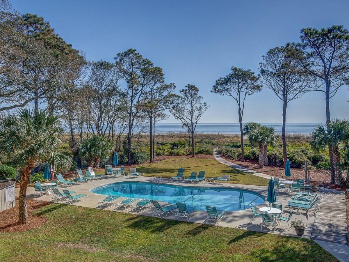 Direct Oceanfront Private Villa Overlooking Pool/Beach - South Forest Beach - Right Next To Coligny Plaza Хилтън Хед Айлънд Екстериор снимка